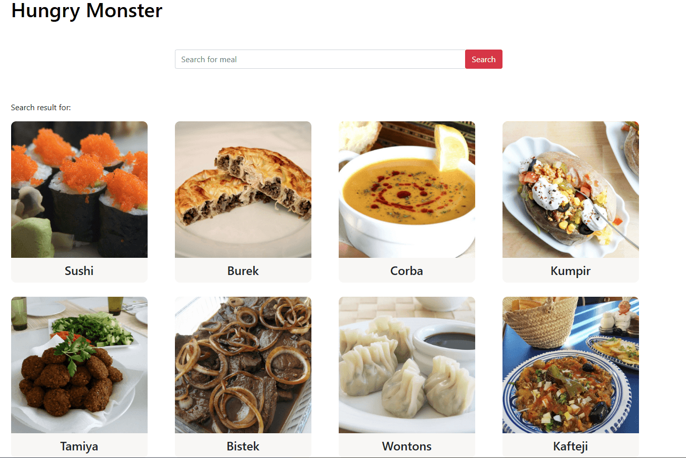 Hungry Monster